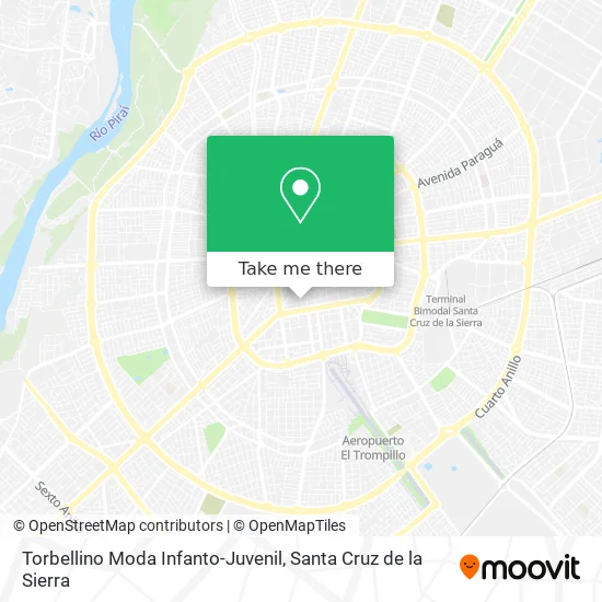 Mapa de Torbellino Moda Infanto-Juvenil