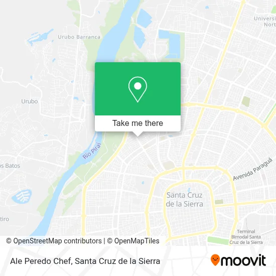 Ale Peredo Chef map