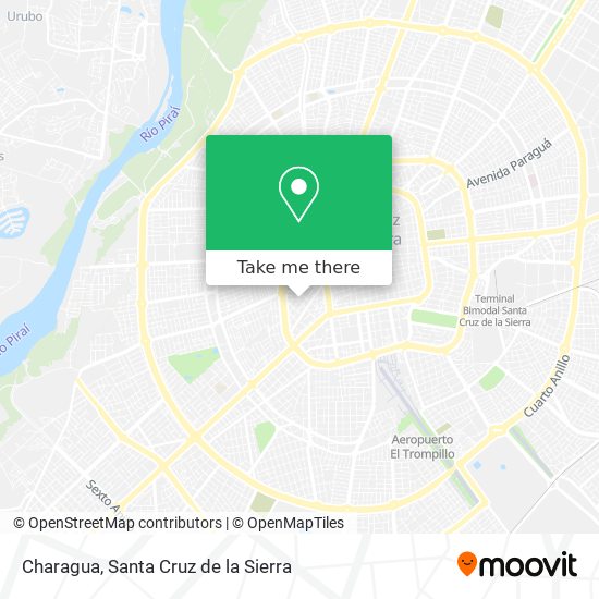 Mapa de Charagua