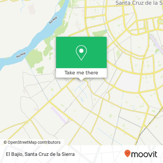 El Bajío map