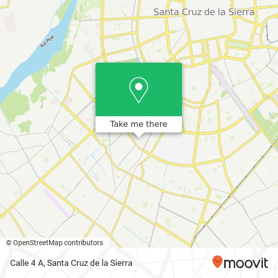 Calle 4 A map