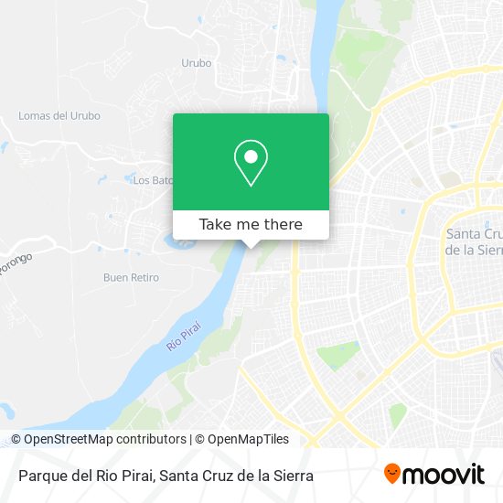 Parque del Rio Pirai map