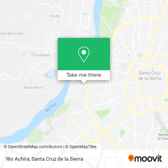 Rio Achira map