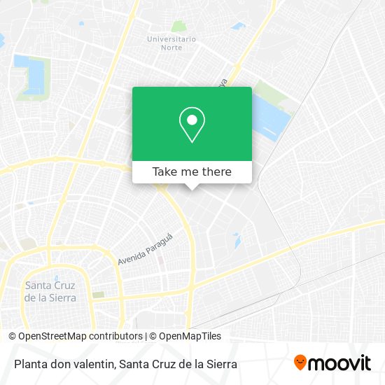 Mapa de Planta don valentin