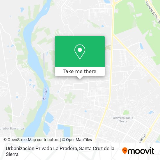 Urbanización Privada La Pradera map