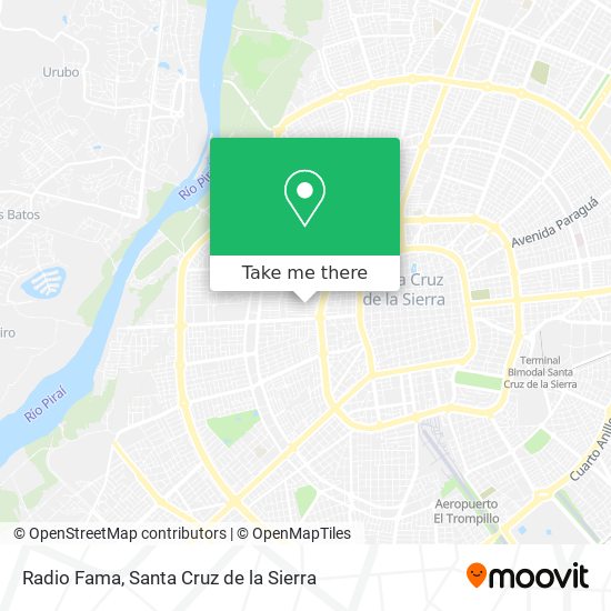Radio Fama map