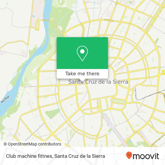 Mapa de Club machine fittnes