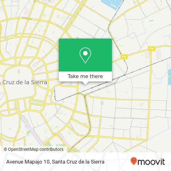 Avenue Mapajo 10 map