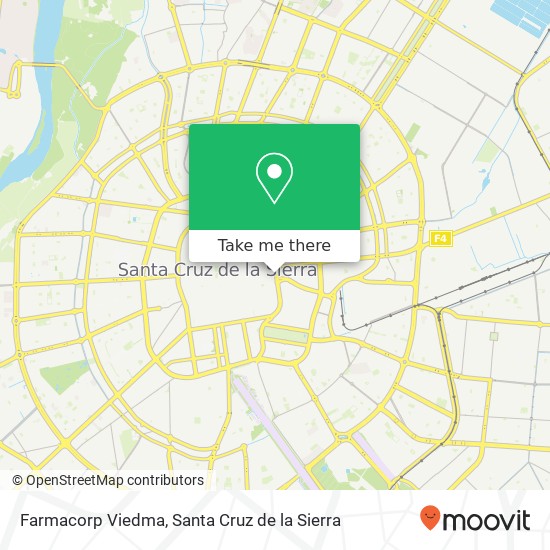 Farmacorp Viedma map