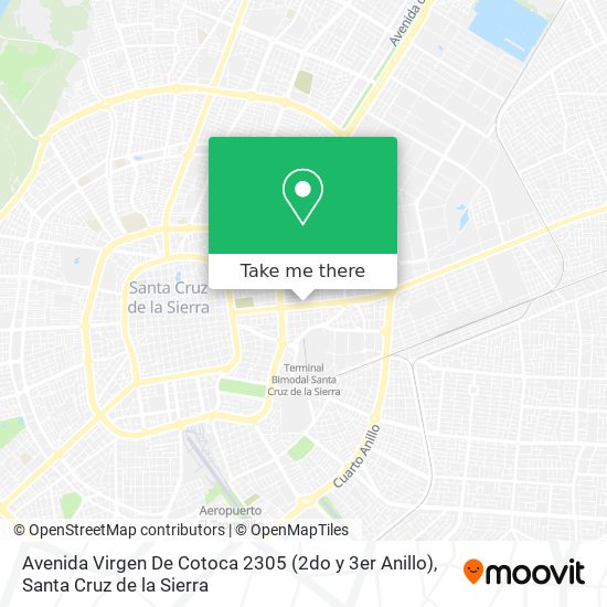 Avenida Virgen De Cotoca 2305 (2do y 3er Anillo) map