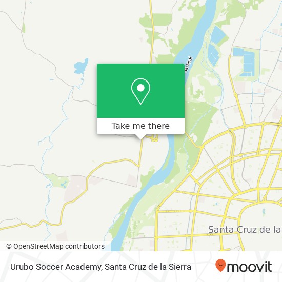 Urubo Soccer Academy map