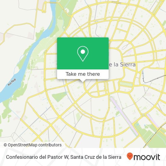 Mapa de Confesionario del Pastor W