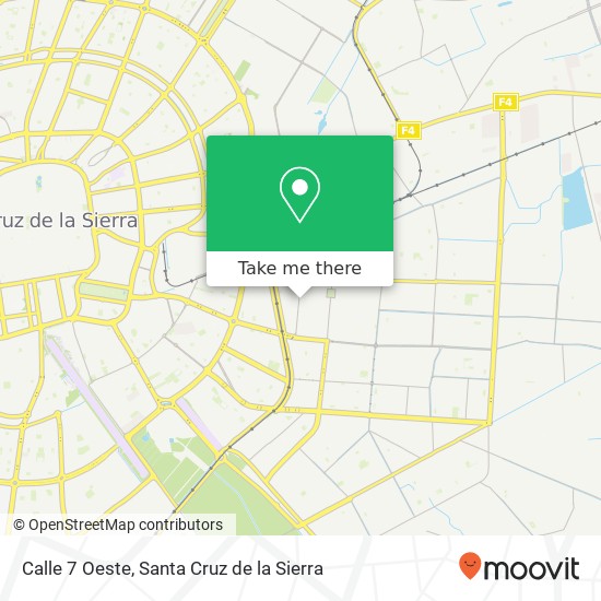 Calle 7 Oeste map