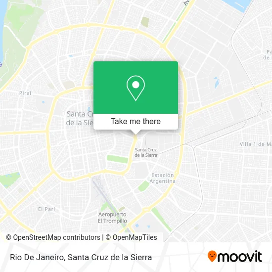 Rio De Janeiro map