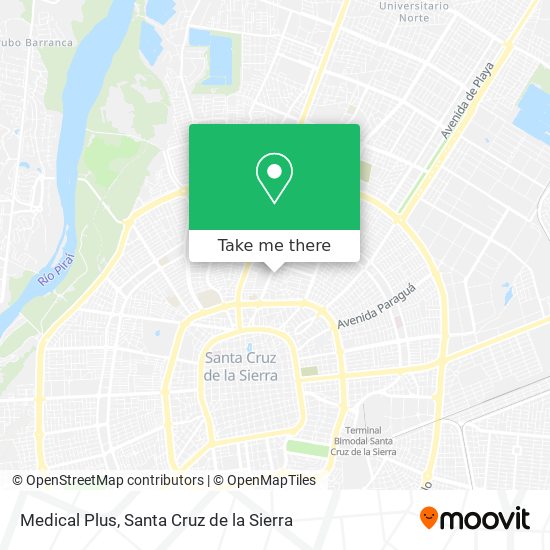Medical Plus map