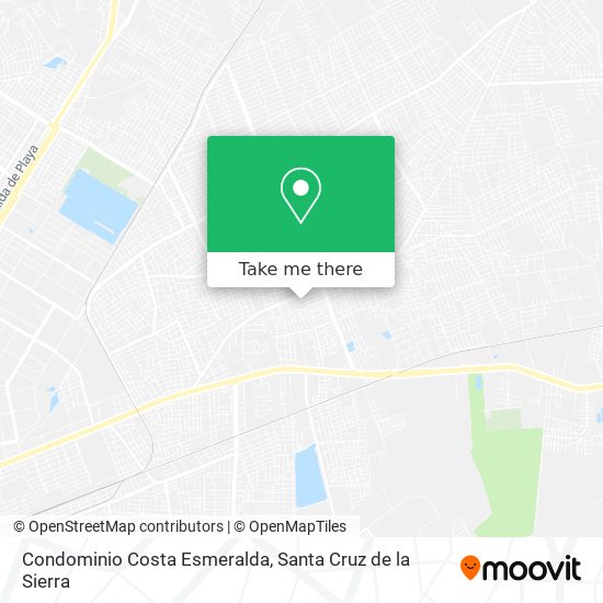 Condominio Costa Esmeralda map