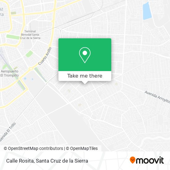 Calle Rosita map