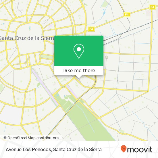Avenue Los Penocos map