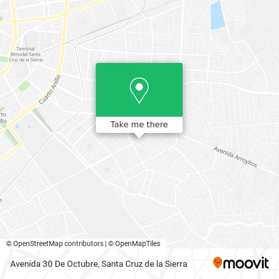 Mapa de Avenida 30 De Octubre