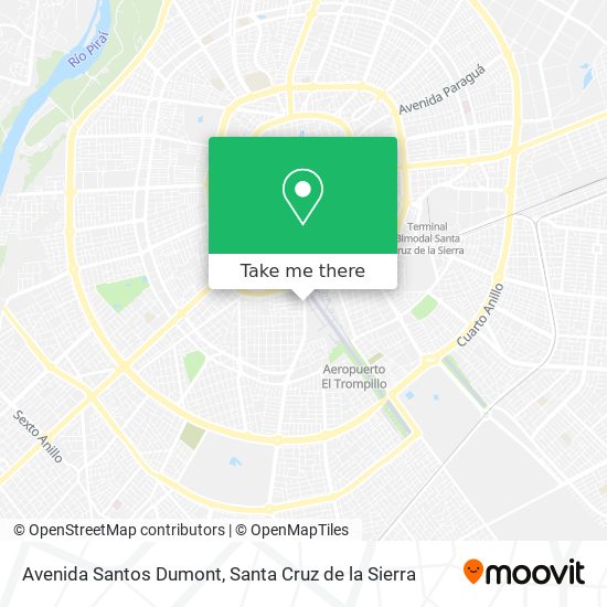 Avenida Santos Dumont map