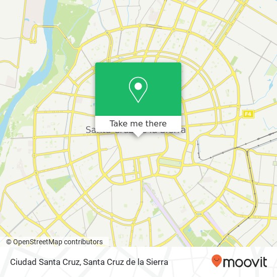 Mapa de Ciudad Santa Cruz