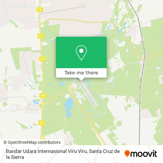 Bandar Udara Internasional Viru Viru map