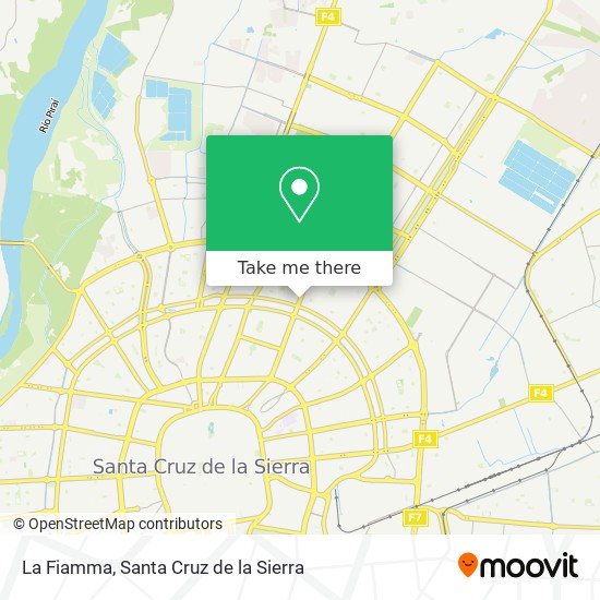 La Fiamma map