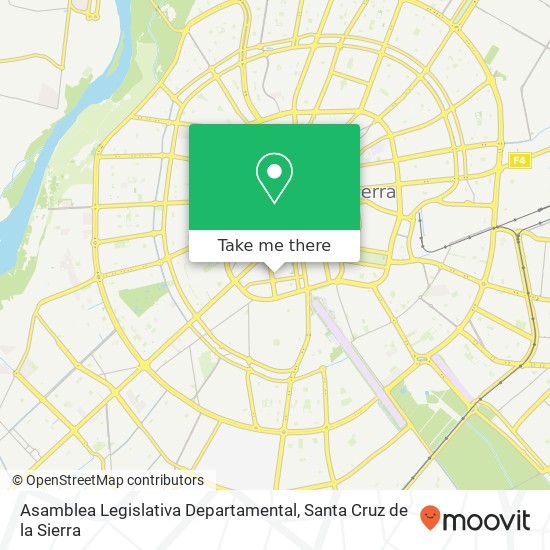 Asamblea Legislativa Departamental map