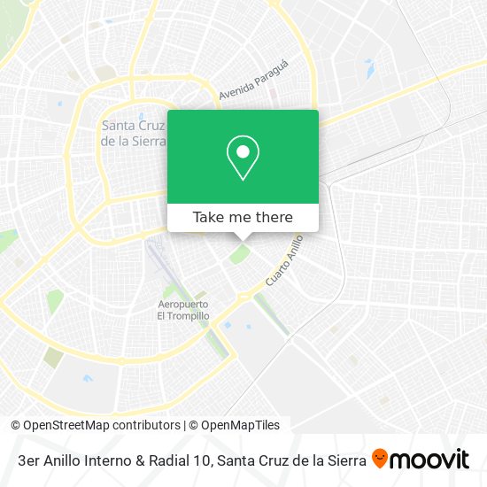 Mapa de 3er Anillo Interno & Radial 10