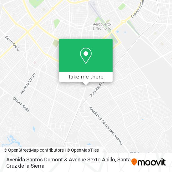 Avenida Santos Dumont & Avenue Sexto Anillo map