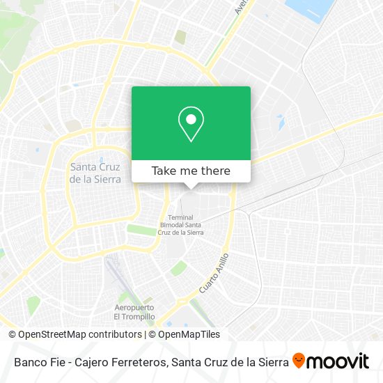 Banco Fie - Cajero Ferreteros map