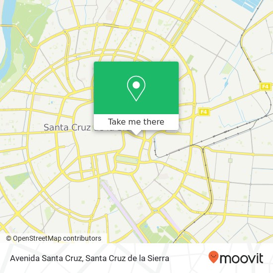 Mapa de Avenida Santa Cruz