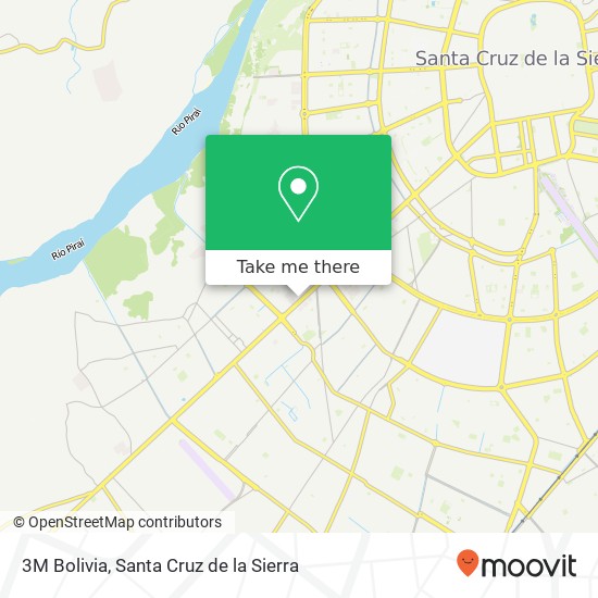 Mapa de 3M Bolivia