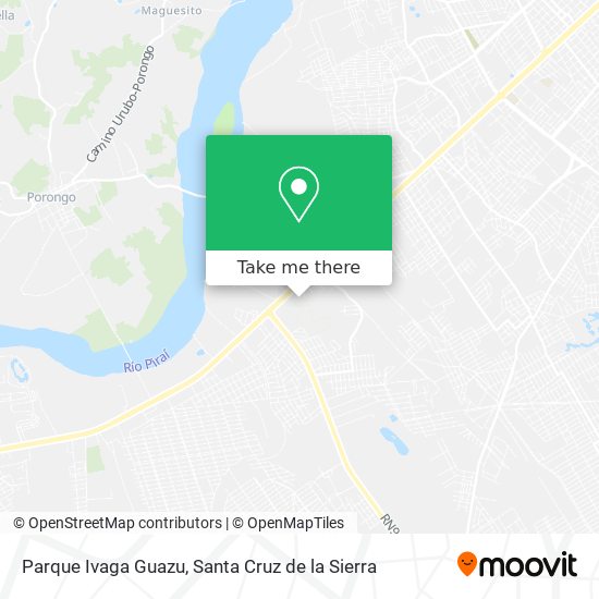 Parque Ivaga Guazu map