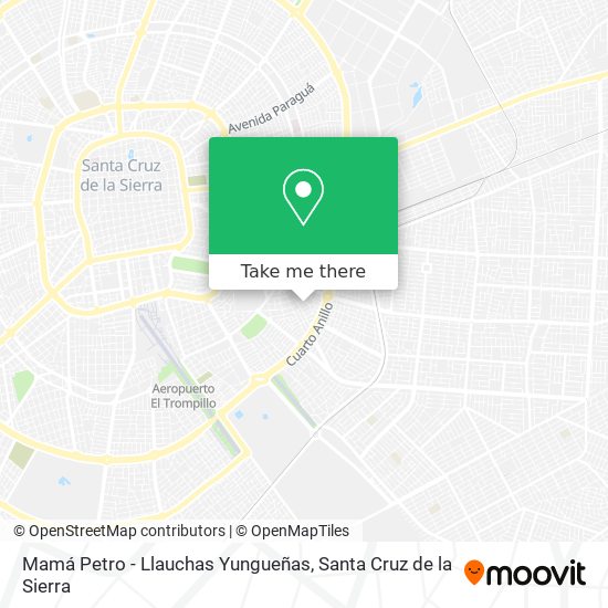 Mamá Petro - Llauchas Yungueñas map