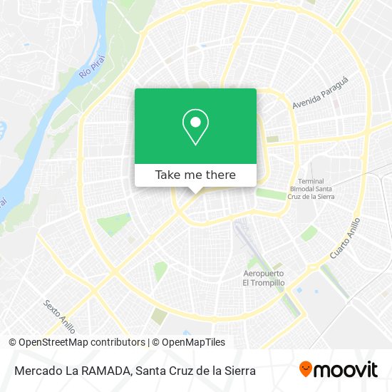 Mercado La RAMADA map