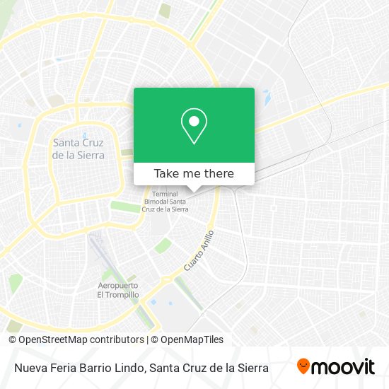 Nueva Feria Barrio Lindo map