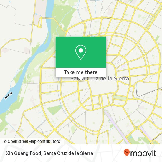 Xin Guang Food, Coronel J. M. Landivar UV-12, Santa Cruz de la Sierra map