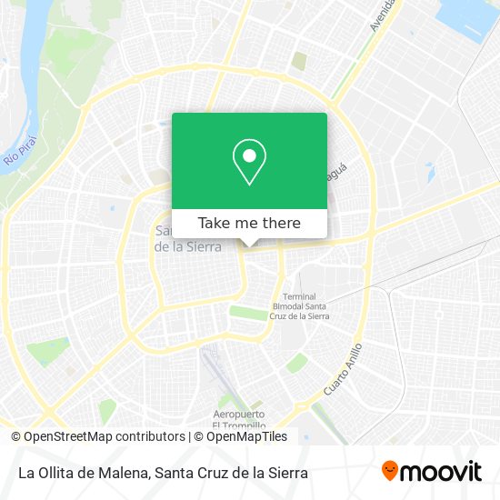 La Ollita de Malena map
