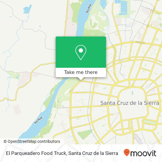 El Parqueadero Food Truck, Avenida Cuarto Anillo UV-57, Santa Cruz de la Sierra map