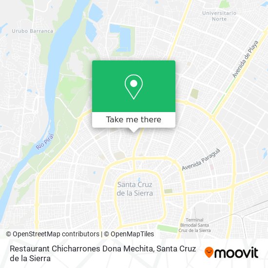 Restaurant Chicharrones Dona Mechita map