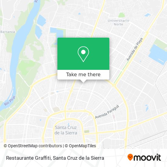 Restaurante Graffiti map