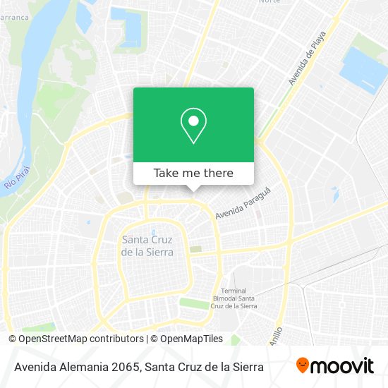 Avenida Alemania 2065 map