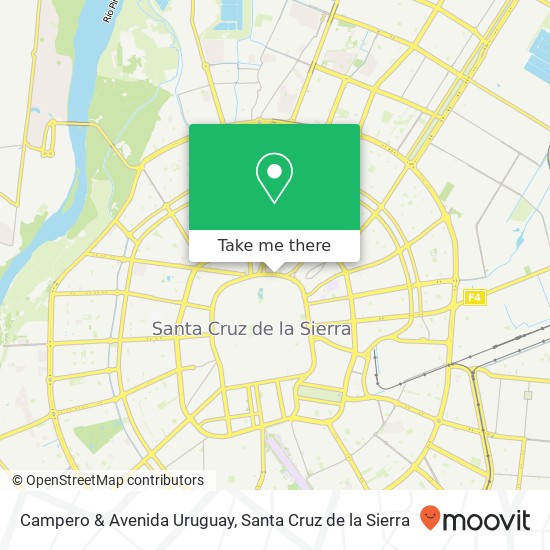 Campero & Avenida Uruguay map