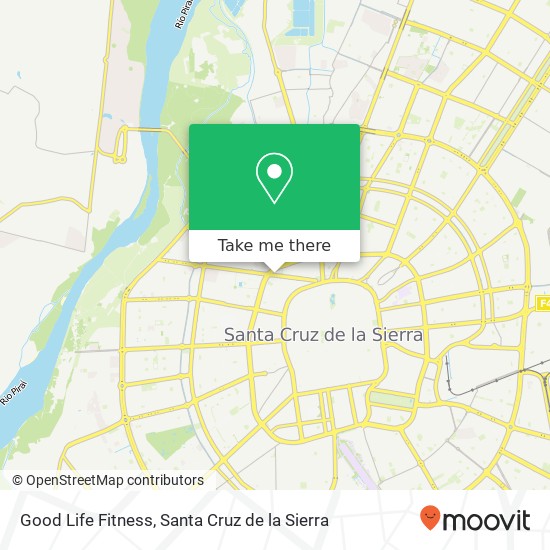 Mapa de Good Life Fitness