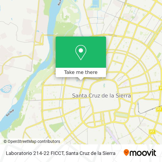 Laboratorio 214-22 FICCT map