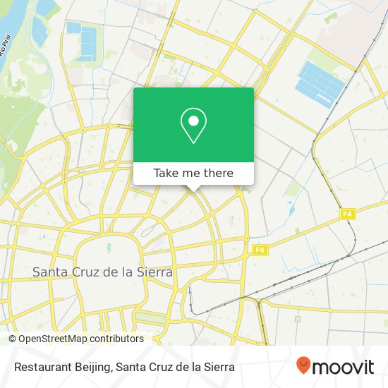 Restaurant Beijing map