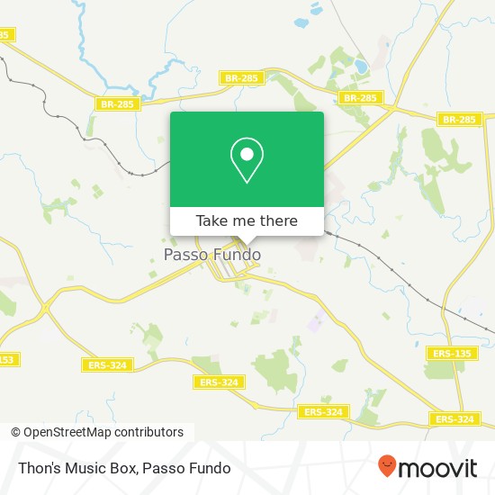 Mapa Thon's Music Box