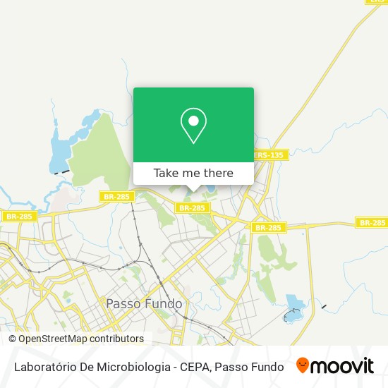 Mapa Laboratório De Microbiologia - CEPA