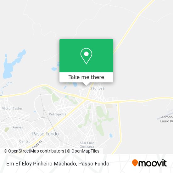 Mapa Em Ef Eloy Pinheiro Machado